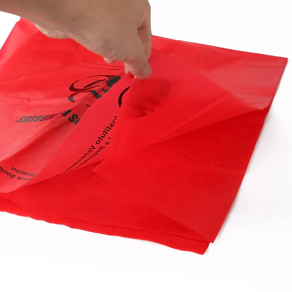 10pcs Thick Garbage Bags High Temperature High Pressure Resistance Storage Bags For Home Waste