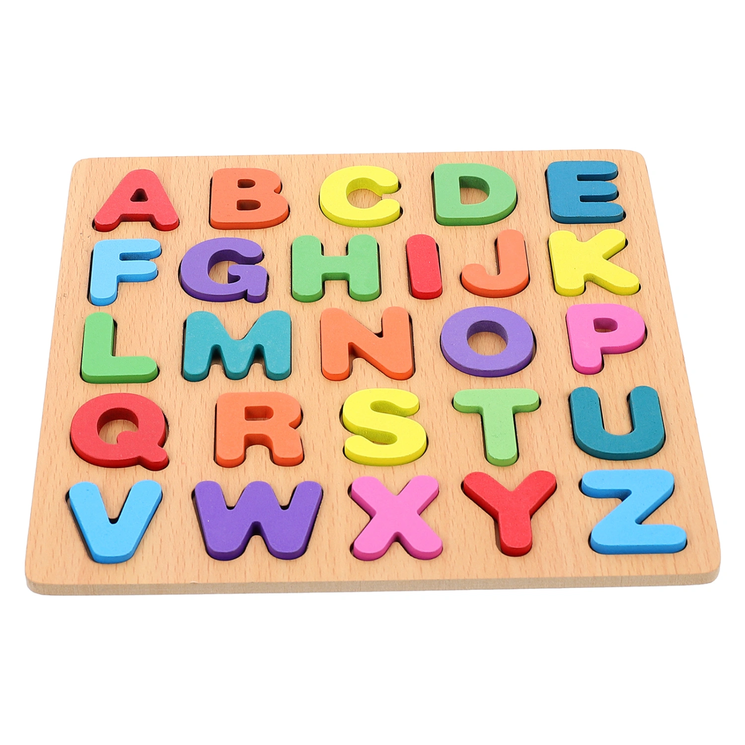 1 Set of Alphabet Puzzle Toys Wooden Puzzle Toys Children Educational Puzzle Toys