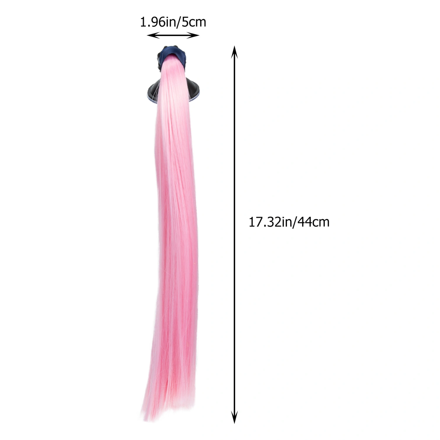 Decorative Helmet Braid Wear-resistant Motorcycle Ponytail Delicate Helmet Ponytail