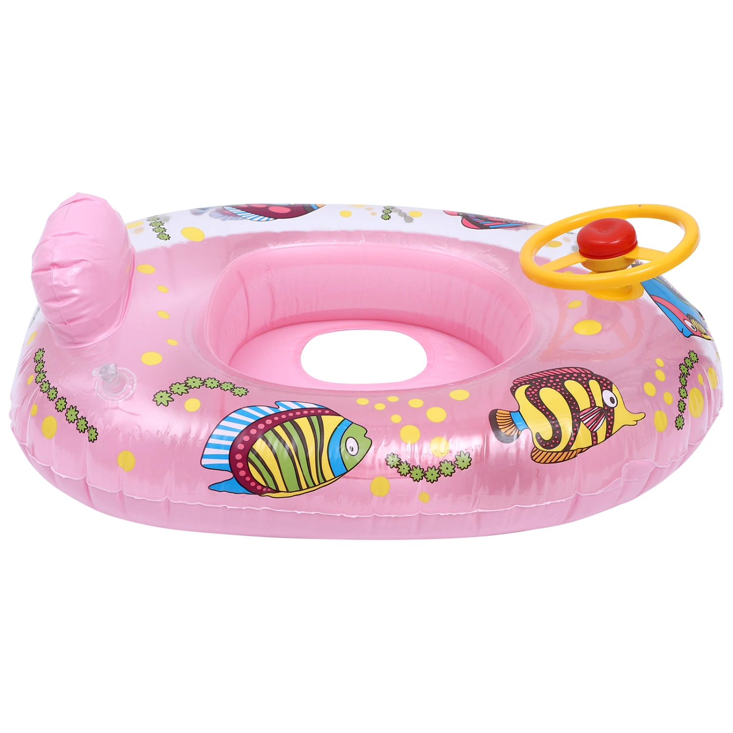 Baby Swimming Ring Summer Pool Float Yacht Shaped Baby Inflatable Pool Toy