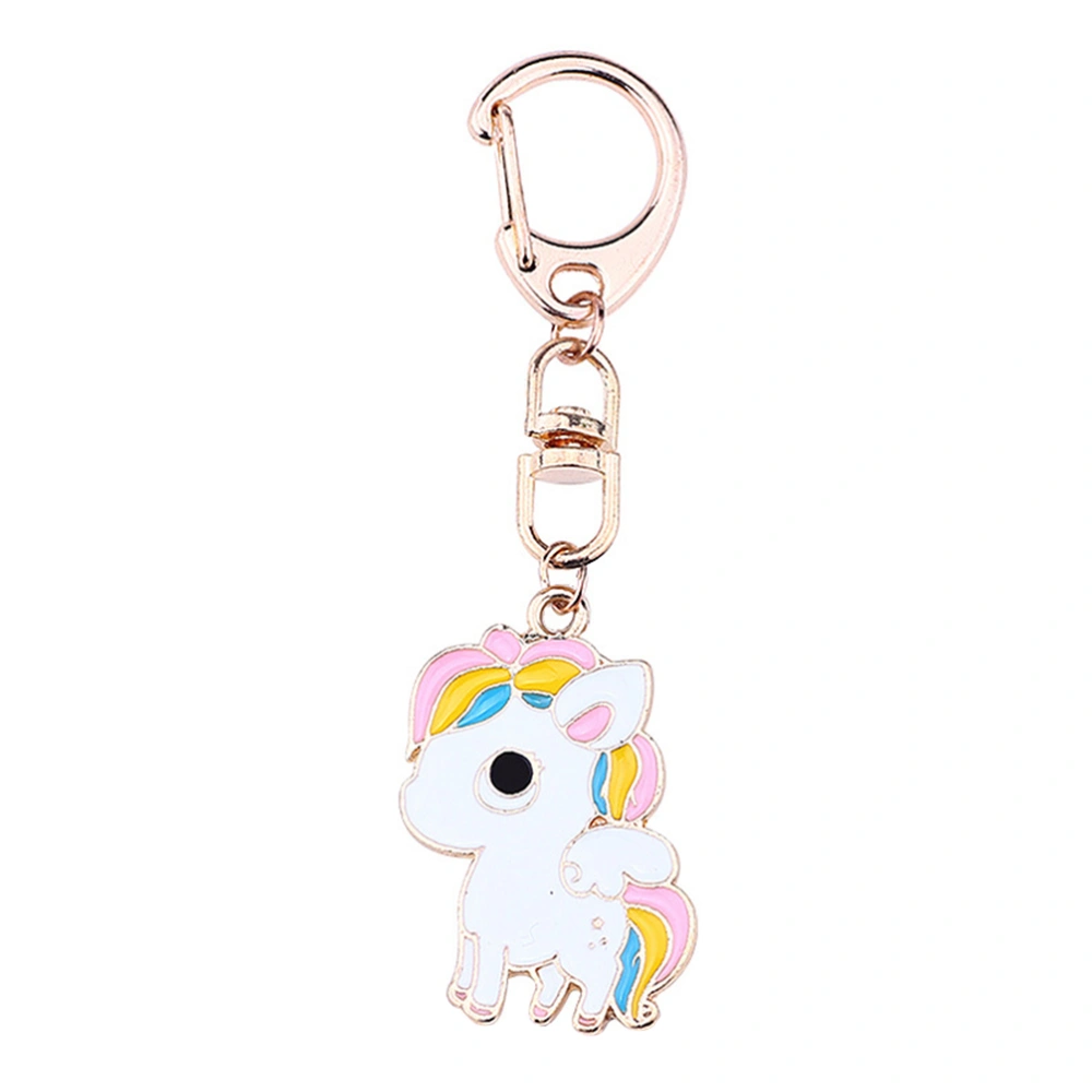 Unicorn Key Chain Crafted Key Ring Bag Pendant Charm Car Hanging Decoration Birthday Gift Party Favors (9)