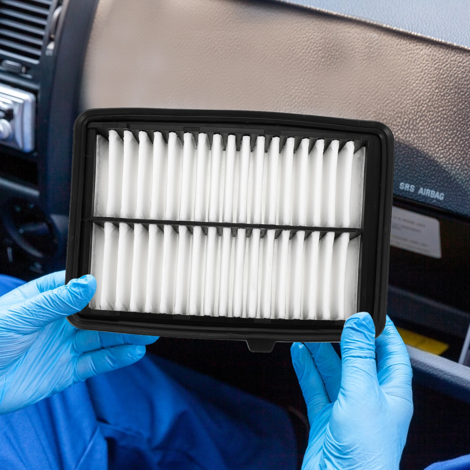 1Pc Car Air Filter Replacement Air Filter Practical Guard Air Filter Car Supply