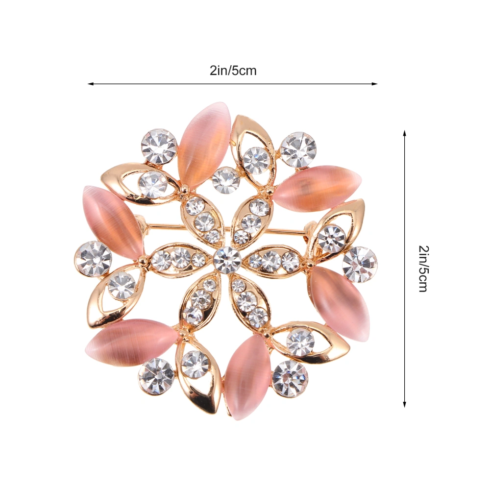 1Pc Alloy Brooch Fashionable Corsage Creative Breastpin Clothing Decoration