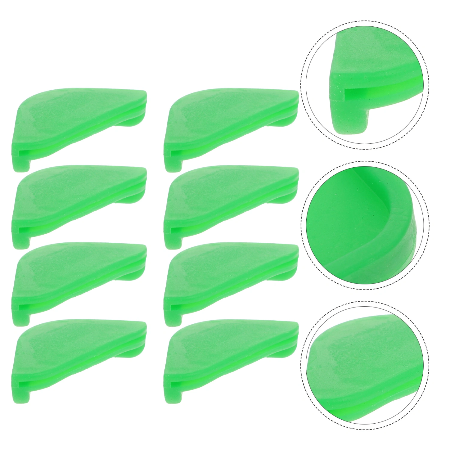 8Pcs Kitchen Quick Defrosting Board Covers Cutting Board Protective Covers (Green)