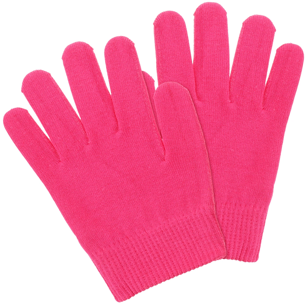 1 Pair of Hand Moisturizing Gloves Overnight Spa Gloves Breathable Gloves for Dry Rough Hand Skin