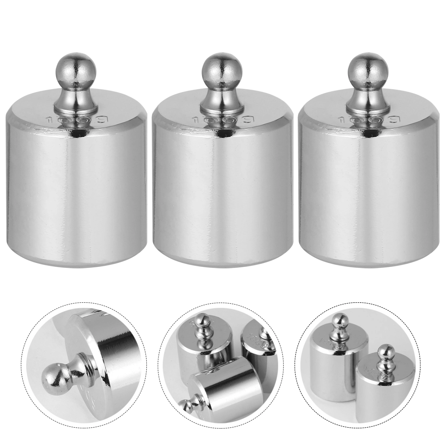 3 Pcs 100g Calibration Weights Gram Scales Weights Electronic Scales Accessories