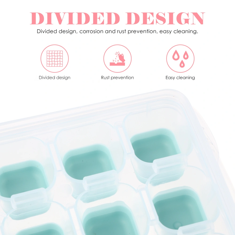 Household Ice Mold Ice Cube Mold Silicone Ice Cube Making Mold for Summer