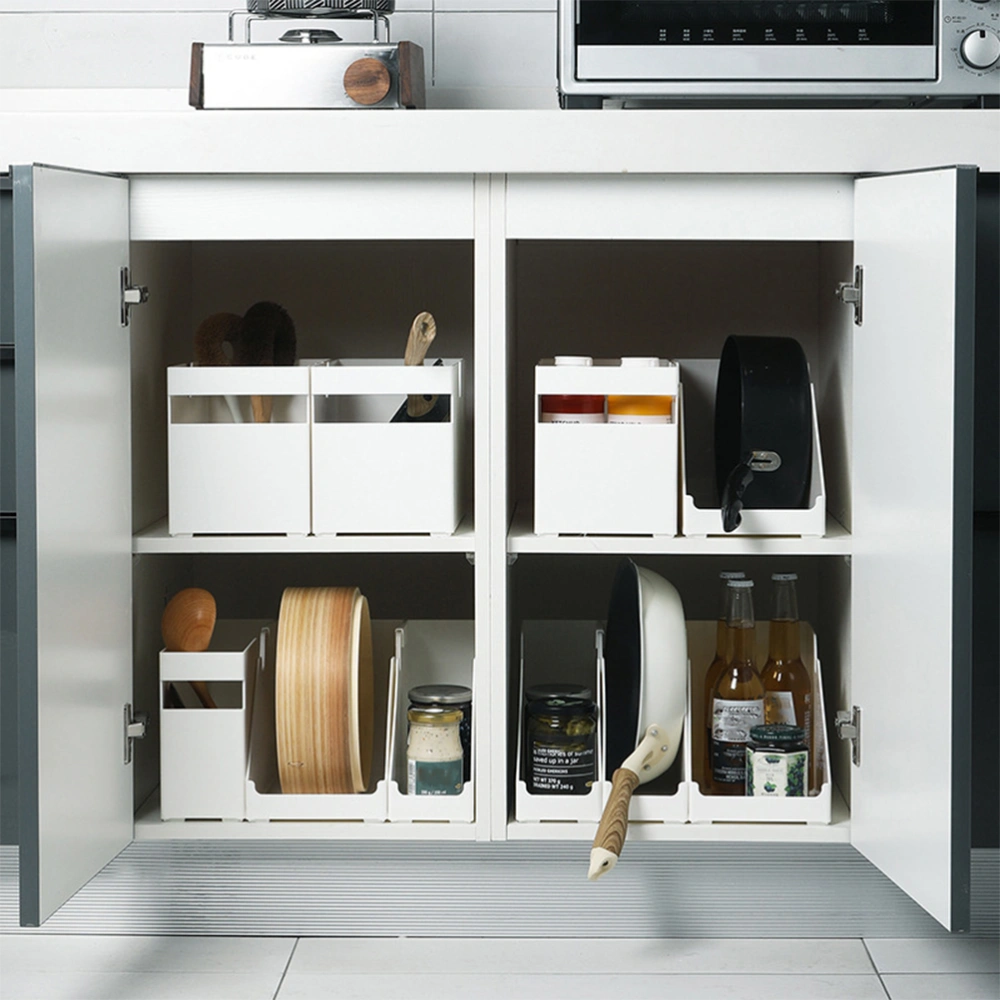 Kitchen Open Storage Box Convenient Kitchen Box for Pot and Bowl Storage