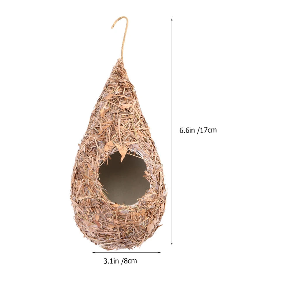 Artificial Bird Nest Weaving Grass Nest Straw Birds Nest Bird Breeding Nest