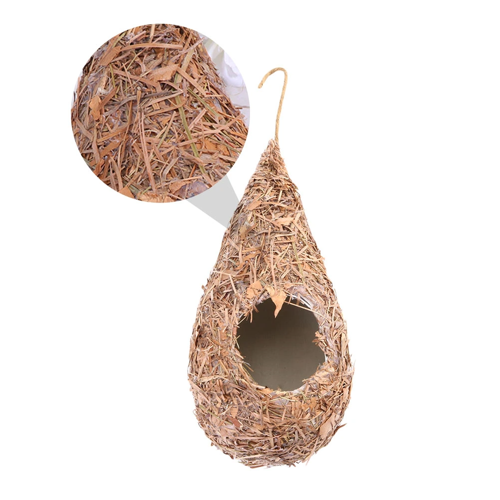 Artificial Bird Nest Weaving Grass Nest Straw Birds Nest Bird Breeding Nest