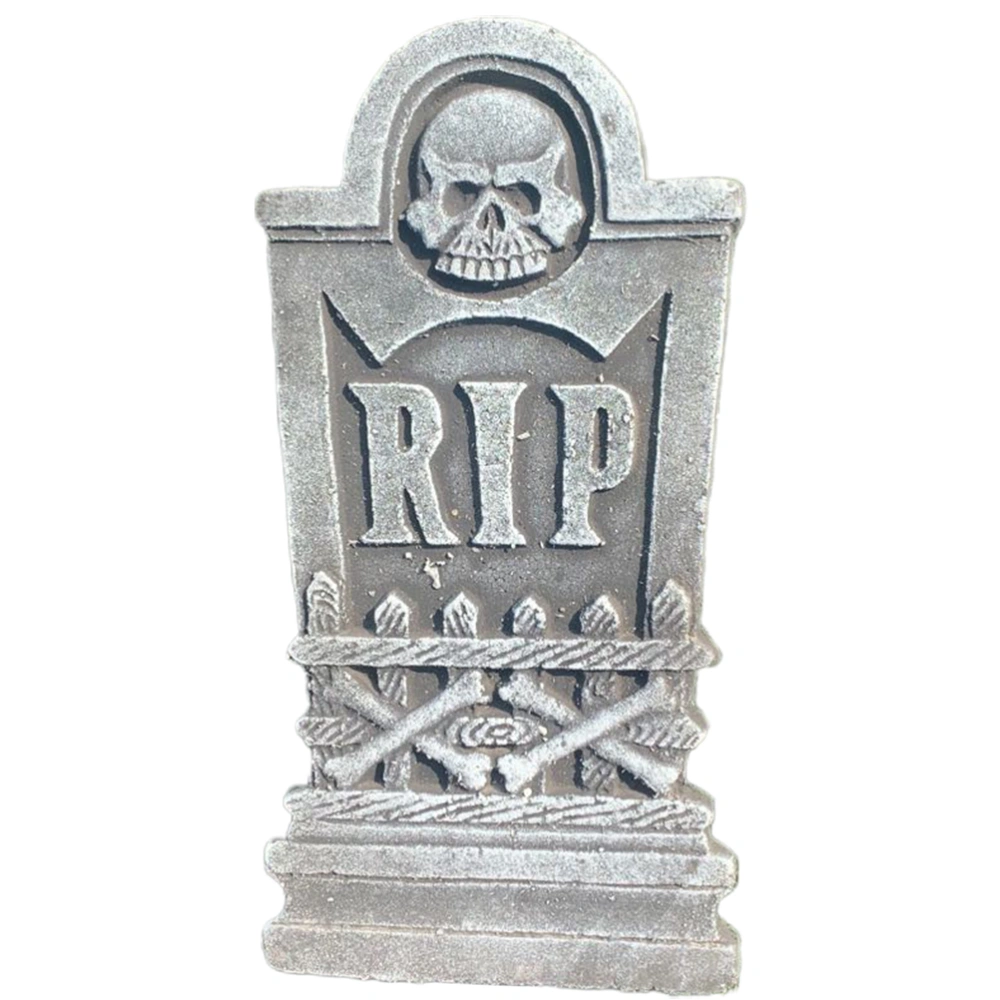 Halloween Props Tombstone Haunted House Props Decorative Scene Accessory Random Style