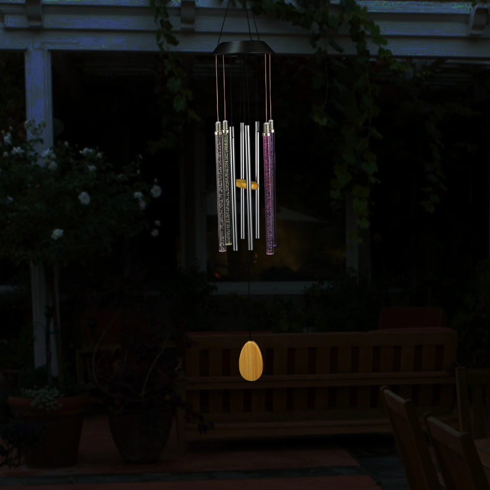 Solar Wind Chime Pendant Wind Chime Hanging Pendant Garden Hanging Decor