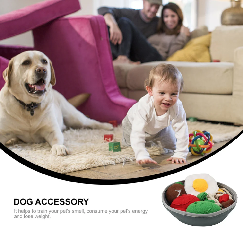 Household Treat Toy Multi-function Dog Puzzle Toy Adorable Digging Toy Dog Accessory