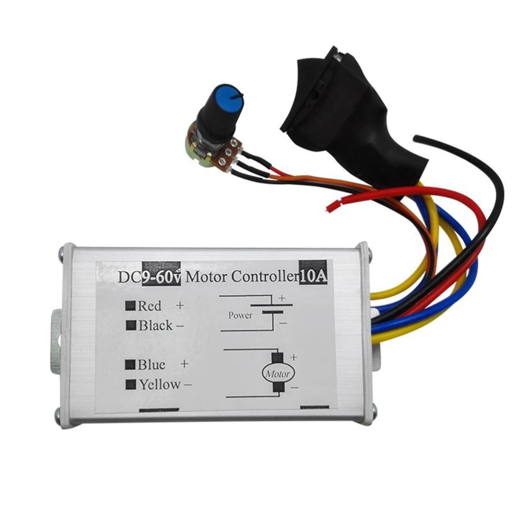 12-24V 10A 120W Motor Controller PWM Adjustable Reversible Motor Driver Switch