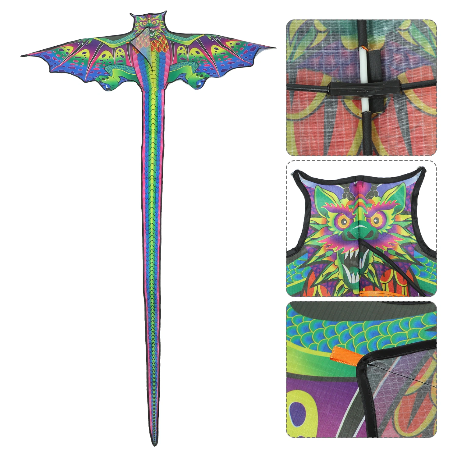 Pterosaur Kite for Kids Huge Animal Kite Cartoon Outdoor Kite Easy to Fly Kite