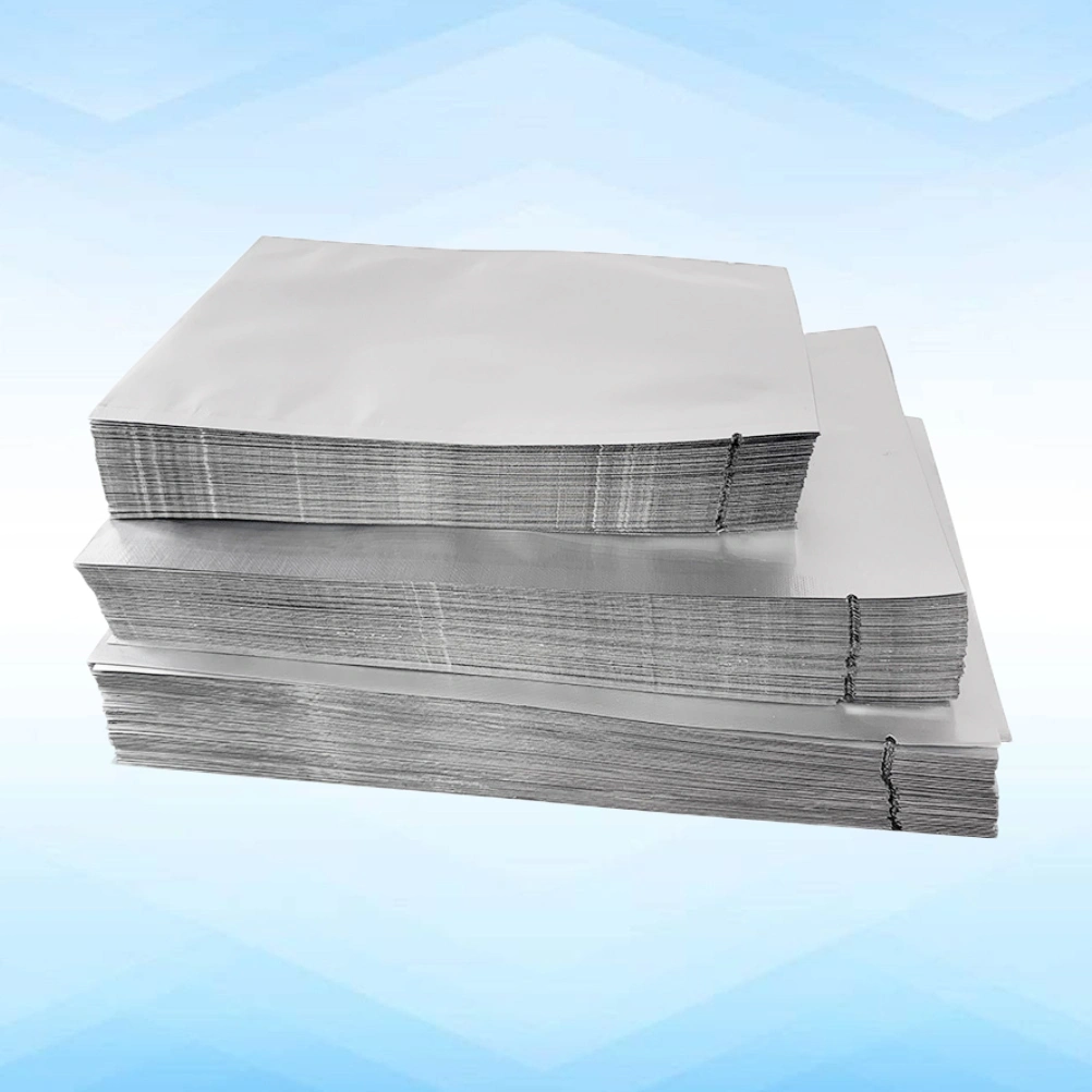 100pcs Silver Mylar Flat Bags Aluminum Foil Packaging Bag Bulk Food Storage Pouch 9x13