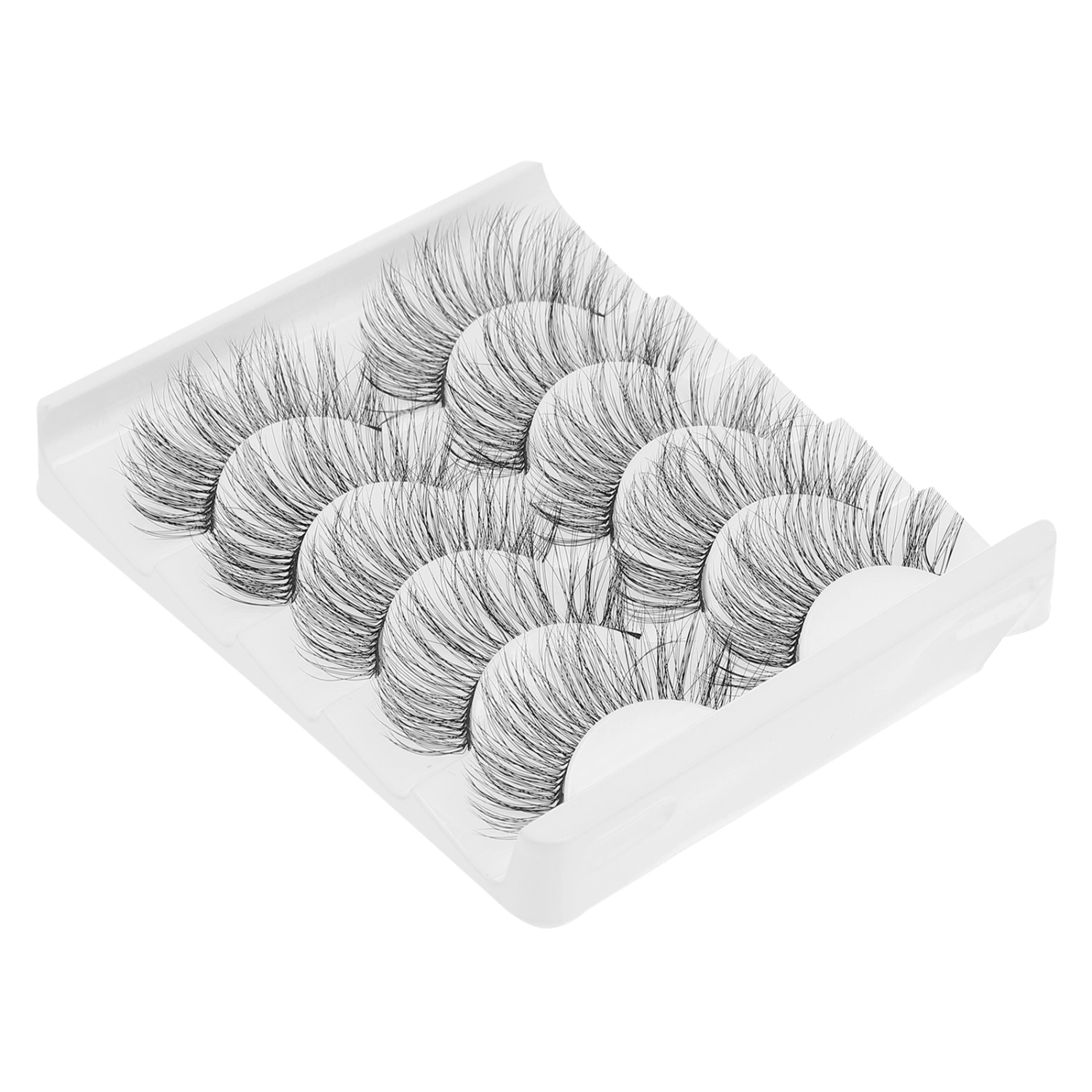 5 Pairs False Eyelashes Chemical Fiber Fake Lashes Natural 3D Eye Beauty Lashes