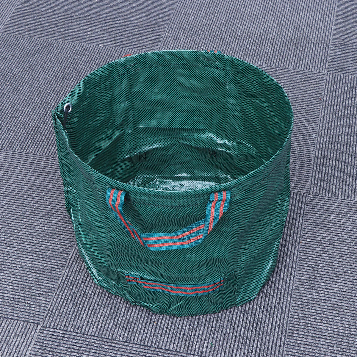 60L Garden Leaf Bag Reusable Yard Garden Waste Storage Holder Bag (Green)