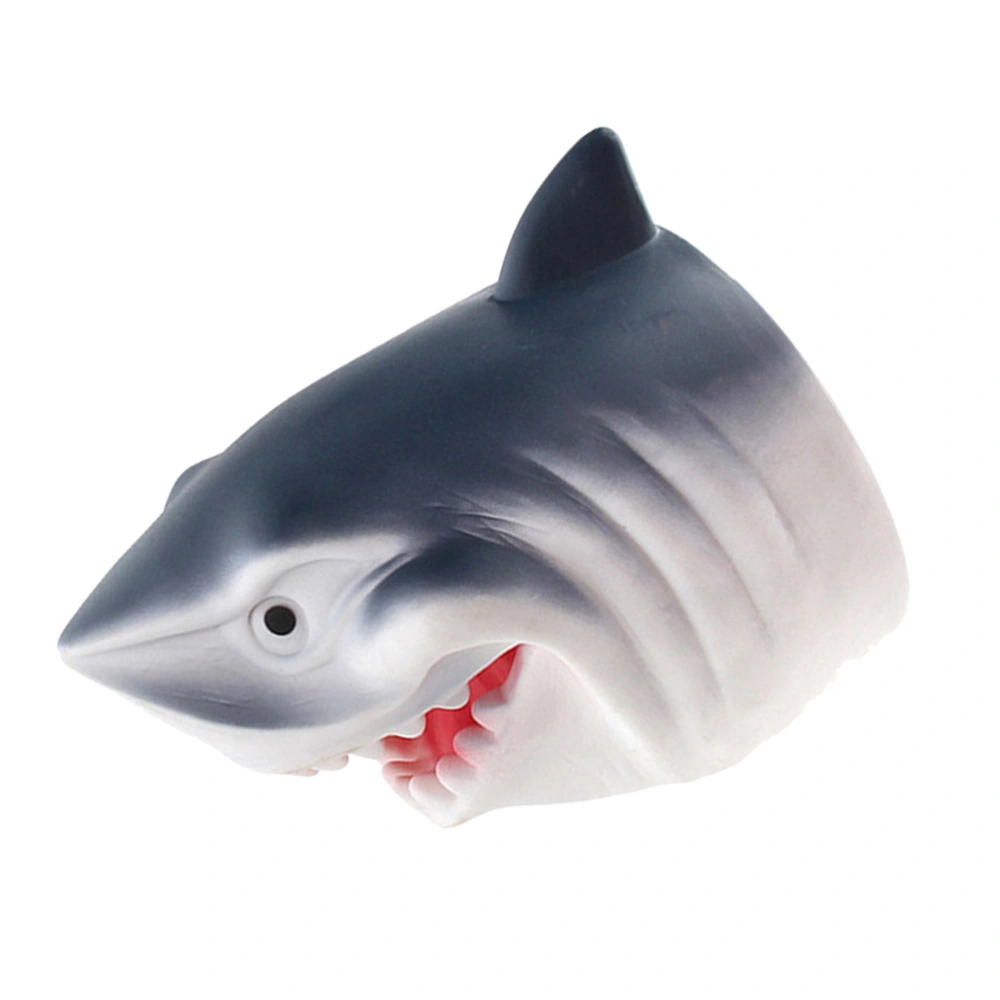 Shark Head Hand Puppet Toy Funny Shark Role Play Toy Kids Children Gift