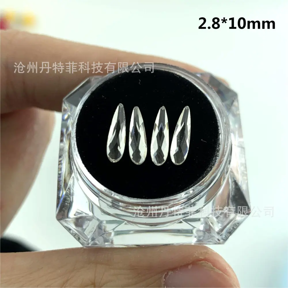 1 Set DIY Teeth Decorations Fashionable Teeth Diamonds Manicure Diamond Accessories