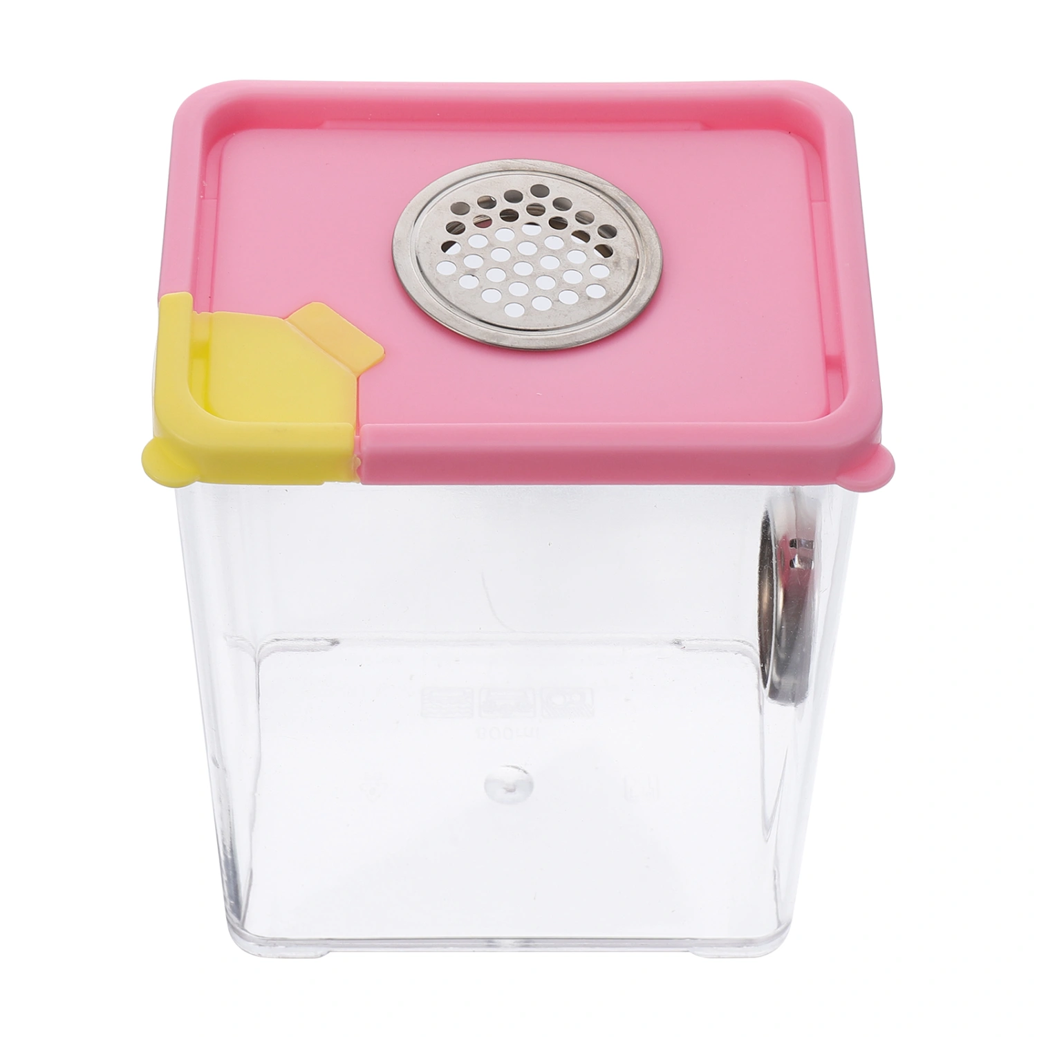 1pc Practical Reptile Feeding Box Acrylic Climbing Pet Feeding Container