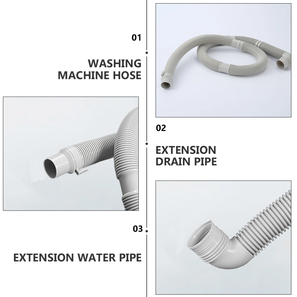 Washing Machine Drain Hose Washer Drain Hose Extension Pipe (1.5 Meters)