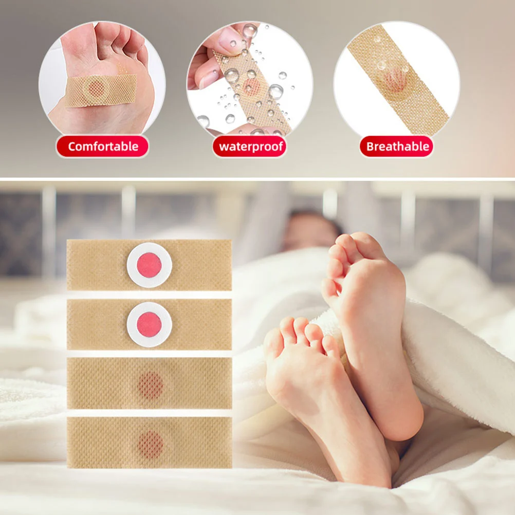 30Pcs Breathable Corn Remover Pads Toe Corn Callus Removal Corn Treatment Pads