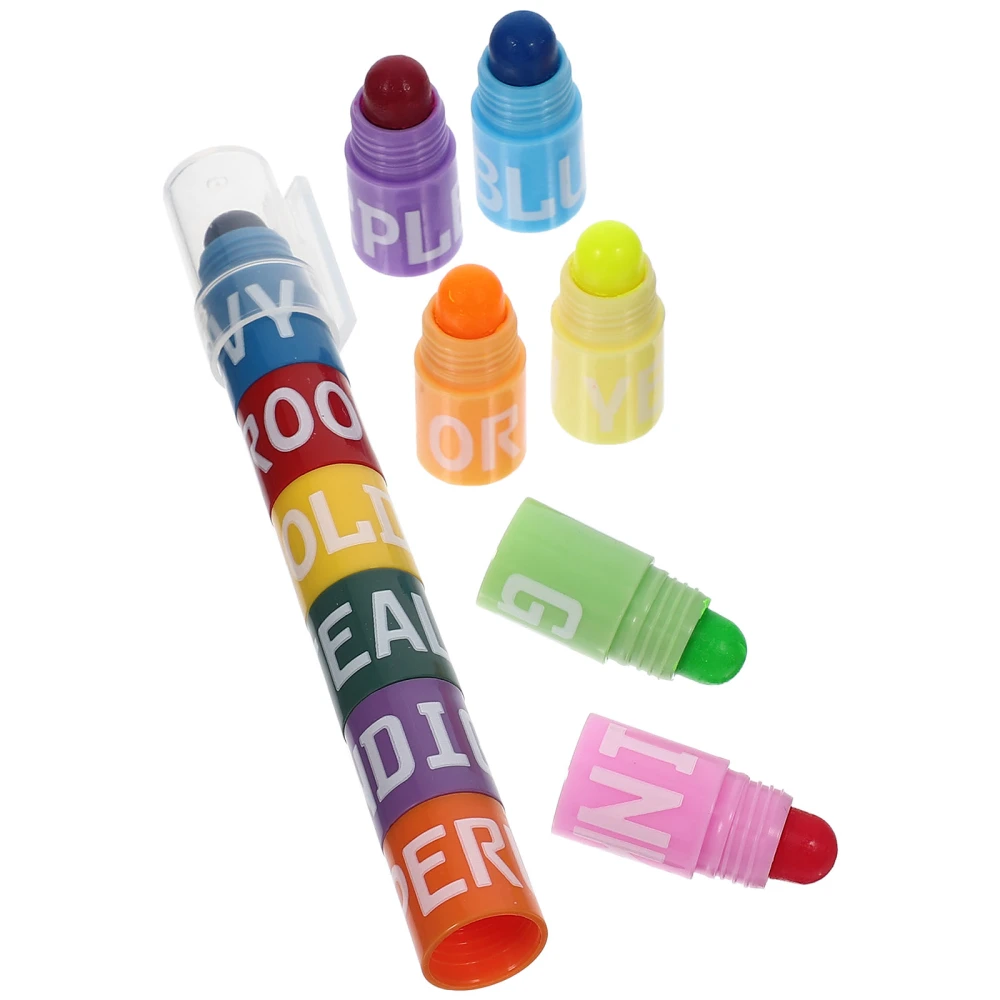 2 Sets Colored Highlighter Pens Students Highlighter Markers for Noting Painting