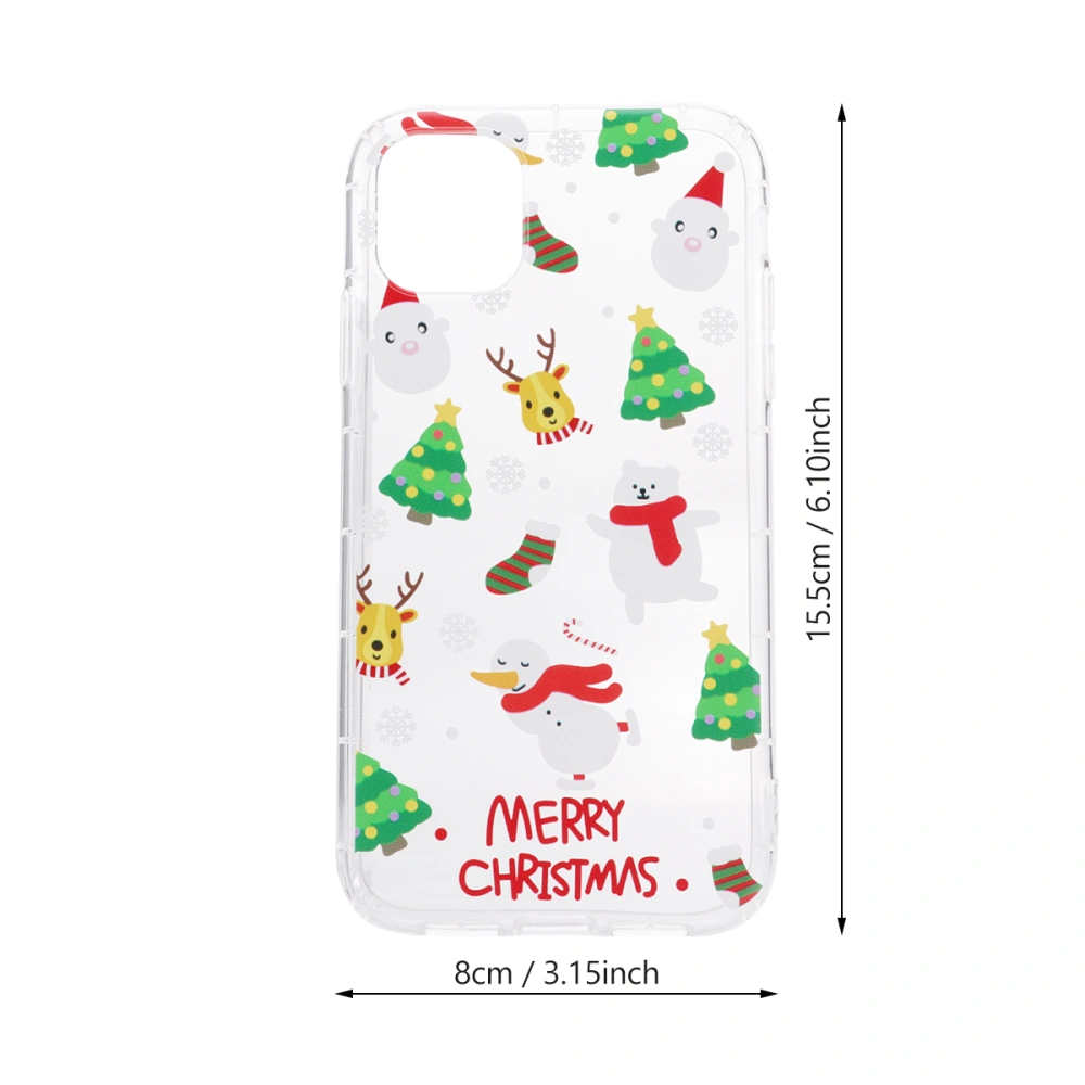 2pcs Christmas Phone Protective Cases Phone Covers Compatible for iphone 11