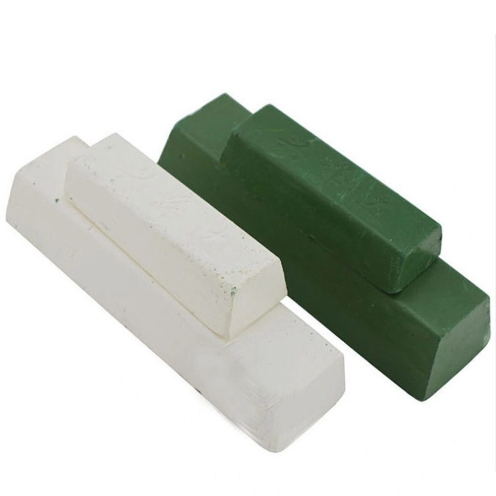 Stainless Steel Strop Sharpening Polishing Paste Compounds for Jade Abrasive Accessories(Large Green Wax)