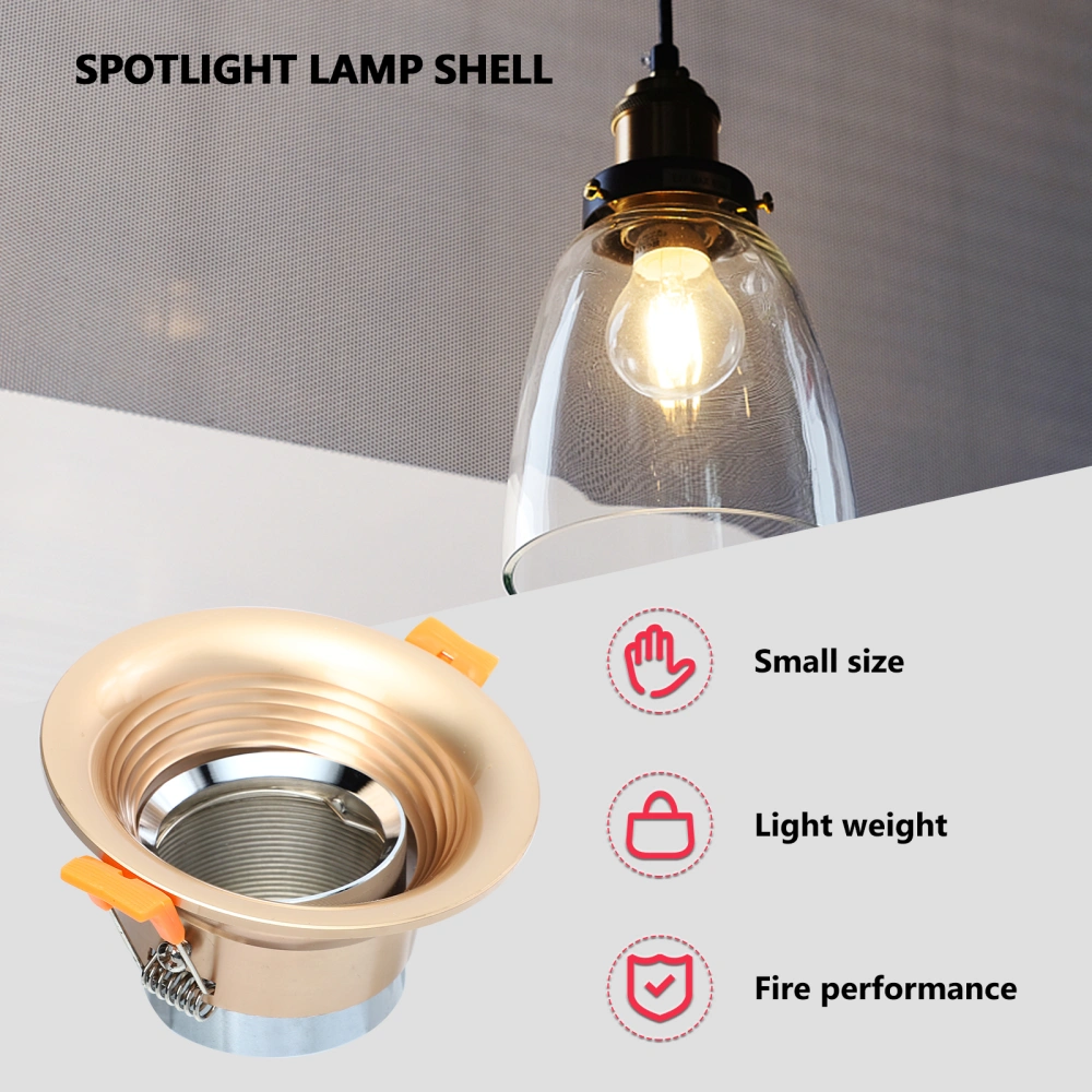Spotlight Lamp Shell Aluminium Spotlight Shell Practical Backdrop Light Shell