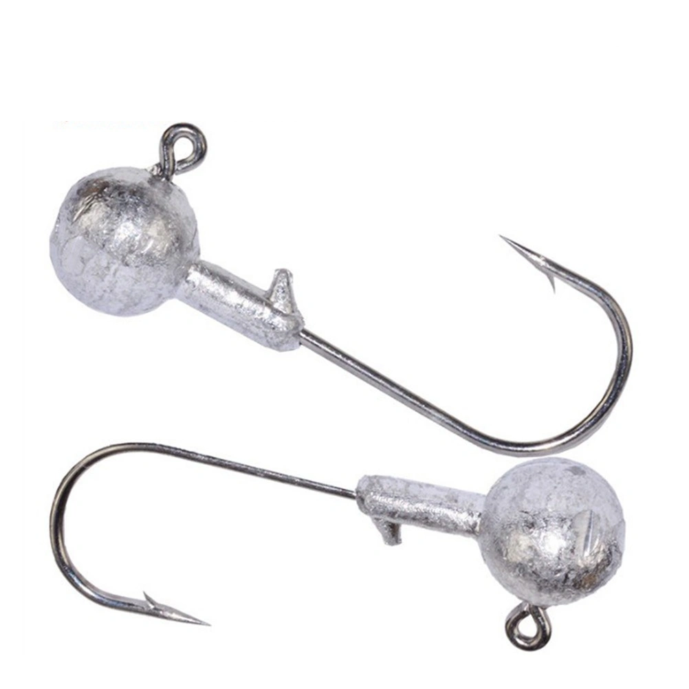 10pcs 5G Jig Head Hook Saltwater Fishing Lure Baits Fishing Tackle