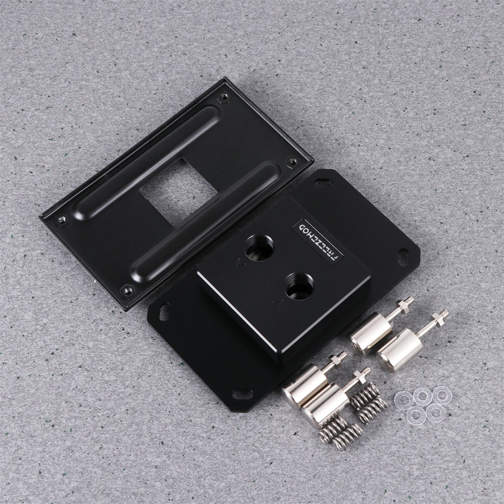 Computer System PC CPU Water Cooler Block Liquid Block Cooling Micro-channel for AM2/AM3/AM3+ Platform (Black)