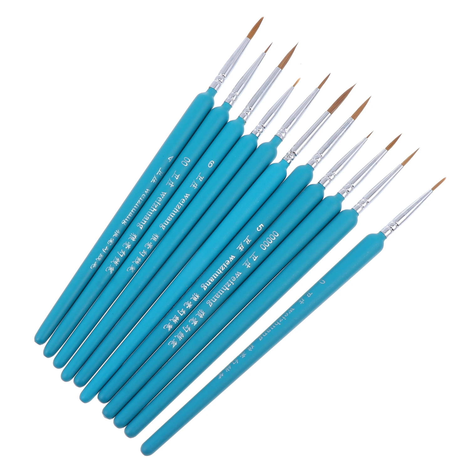 11Pcs Detail Paint Brushes Arts Marker Office School Supplies Line Drawing Pens