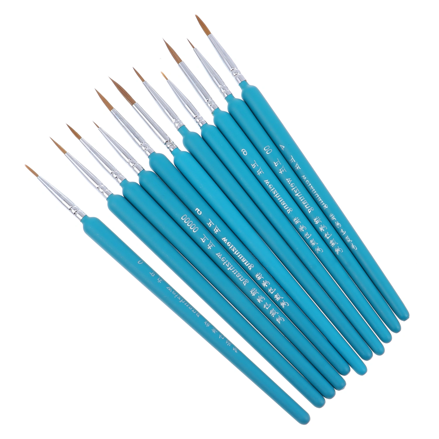 11Pcs Detail Paint Brushes Arts Marker Office School Supplies Line Drawing Pens