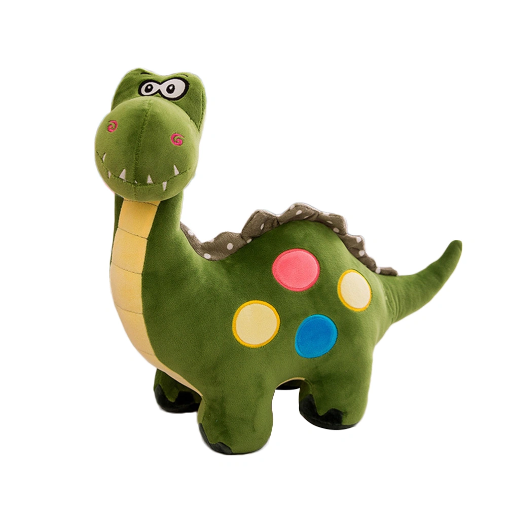 Stuffed Plush Dinosaur Doll Toy Cartoon Adorable Animal Toy Gift for Kids (Green)