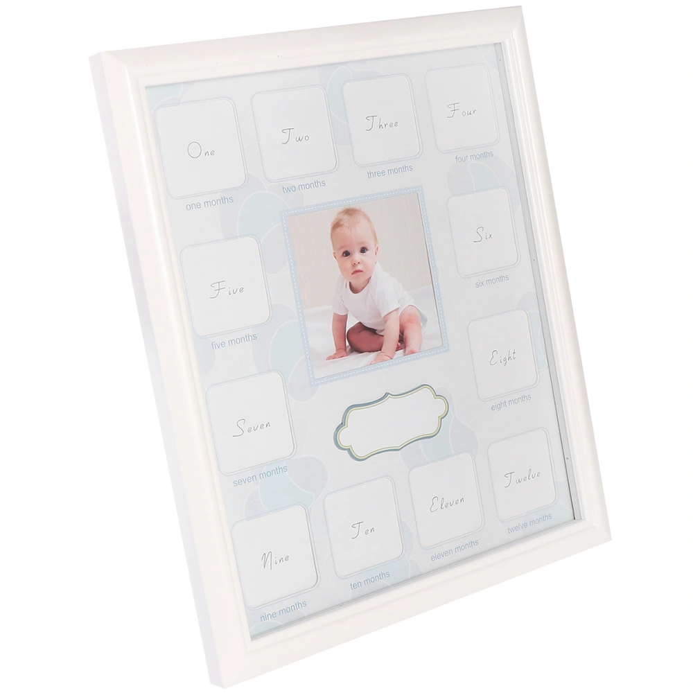 1 Pc Baby 12 Months Photo Frame Baby Picture Frame Growth Record Photo Frame