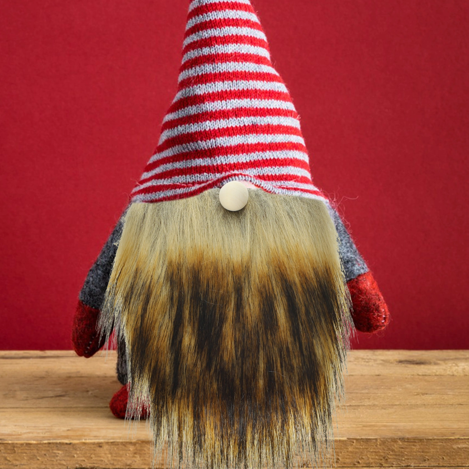 3 Sets Gnome Beard Accessories Handcraft Gnome Making Beard Pre-cut Gnome Beard Faux Beard