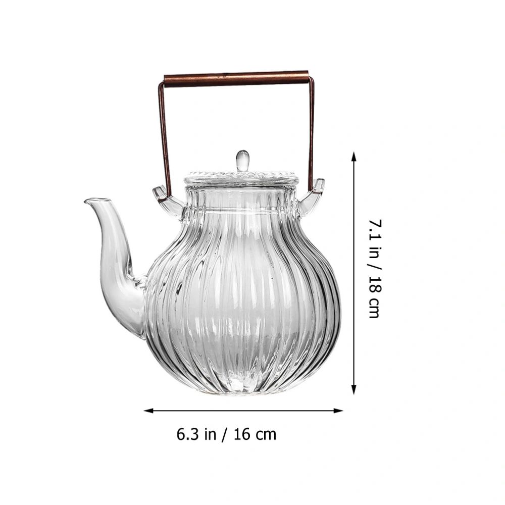 Heat-resistant Tea Kettle Heating Water Kettle Portable Stovetop Tea Kettle for Home