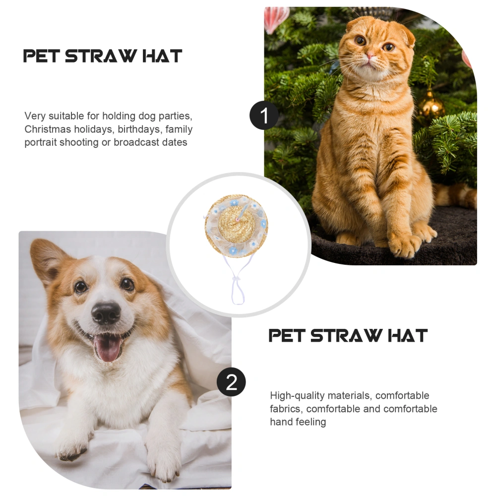 1Pc Pet Dog Hat Decorative Cat Hat Pet Party Headwear Pet Costume Accessory