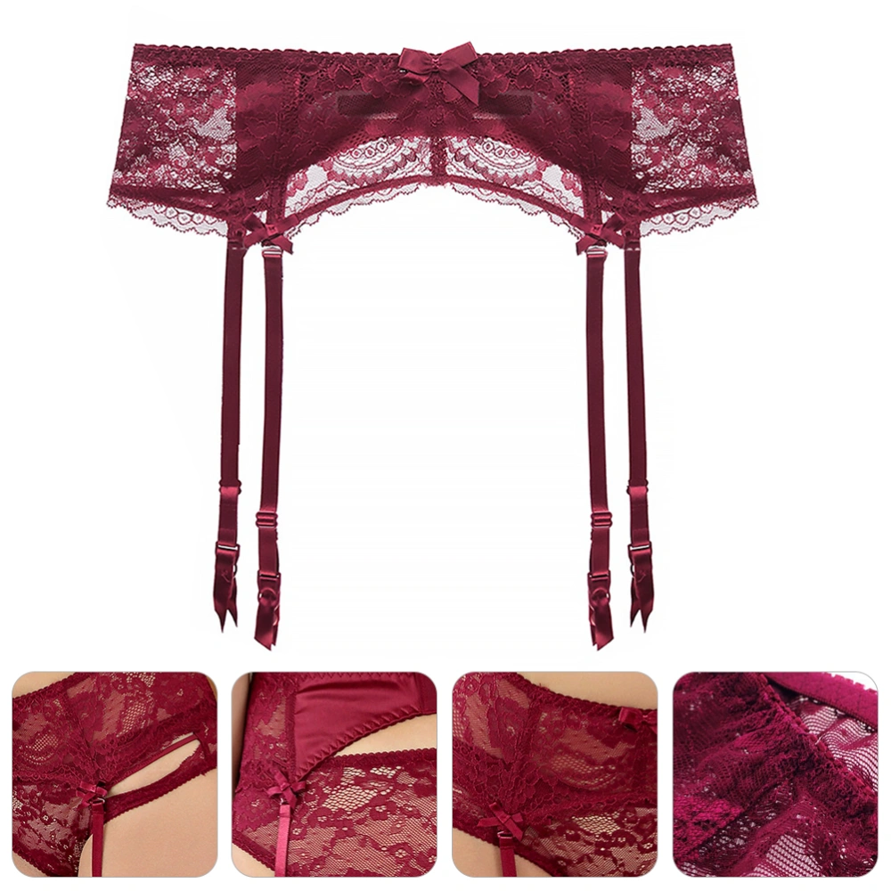 1Pc Sexy Lace Garter Adjustable Buckle Garter Belt Woman Stocking Suspender