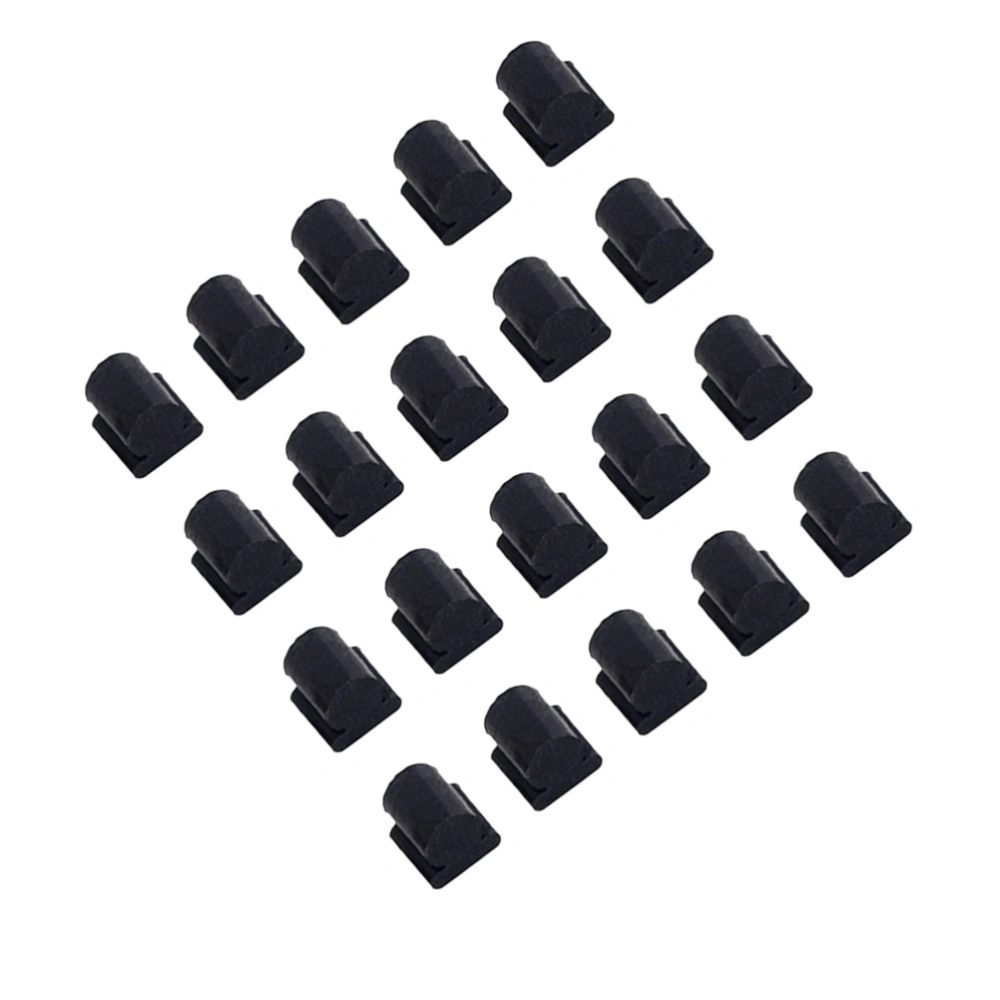 20 Pieces 6.5mm Simple Alto Horn Silicone Pads Cushion Pad Black Brass Instrument Parts for Hornist (C102)