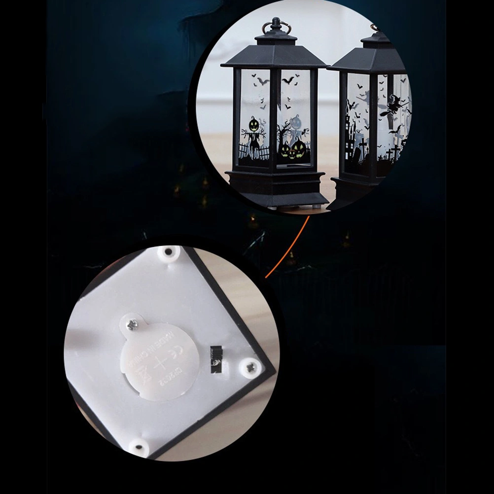1pc Halloween Night Lamp LED Hanging Light Festive Decoration Props for Home Bar Party (Ghost)