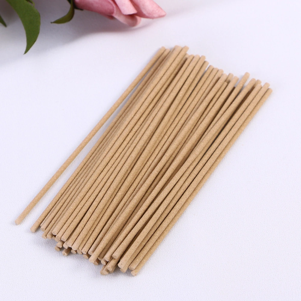 60pcs Champignon Bamboo Incense Stick Indoor Fresh Air Aromatherapy Burning Scented Spices Sandalwood (Sandalwood)