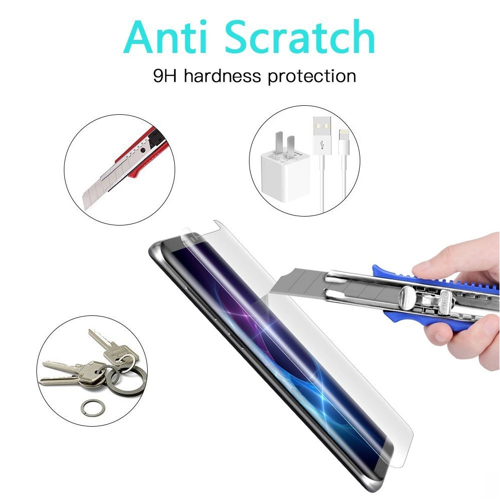 Screen Protector Anti-Scratch High Definition Tempered Glass Screen Protector for Galaxy S9 Plus