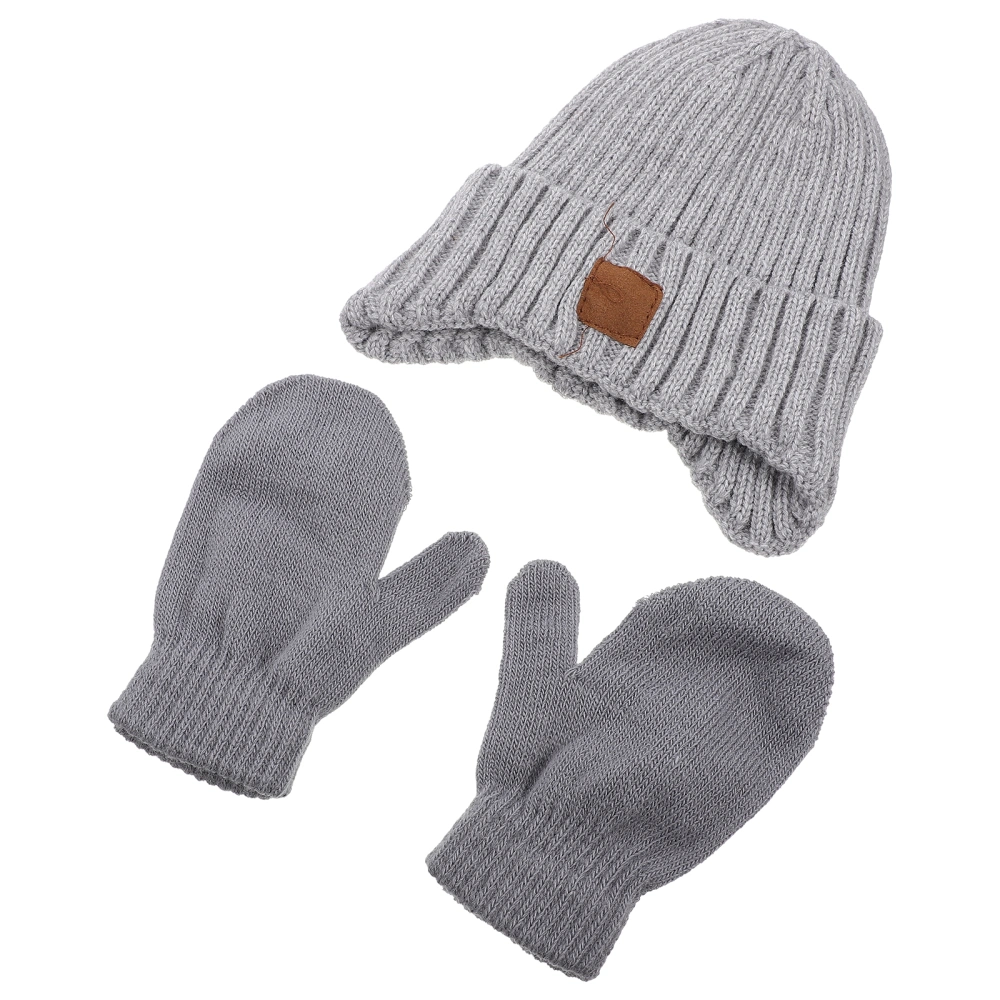 1 Set Winter Children Hat Children Warm Knitted Hat Children Knitted Hat