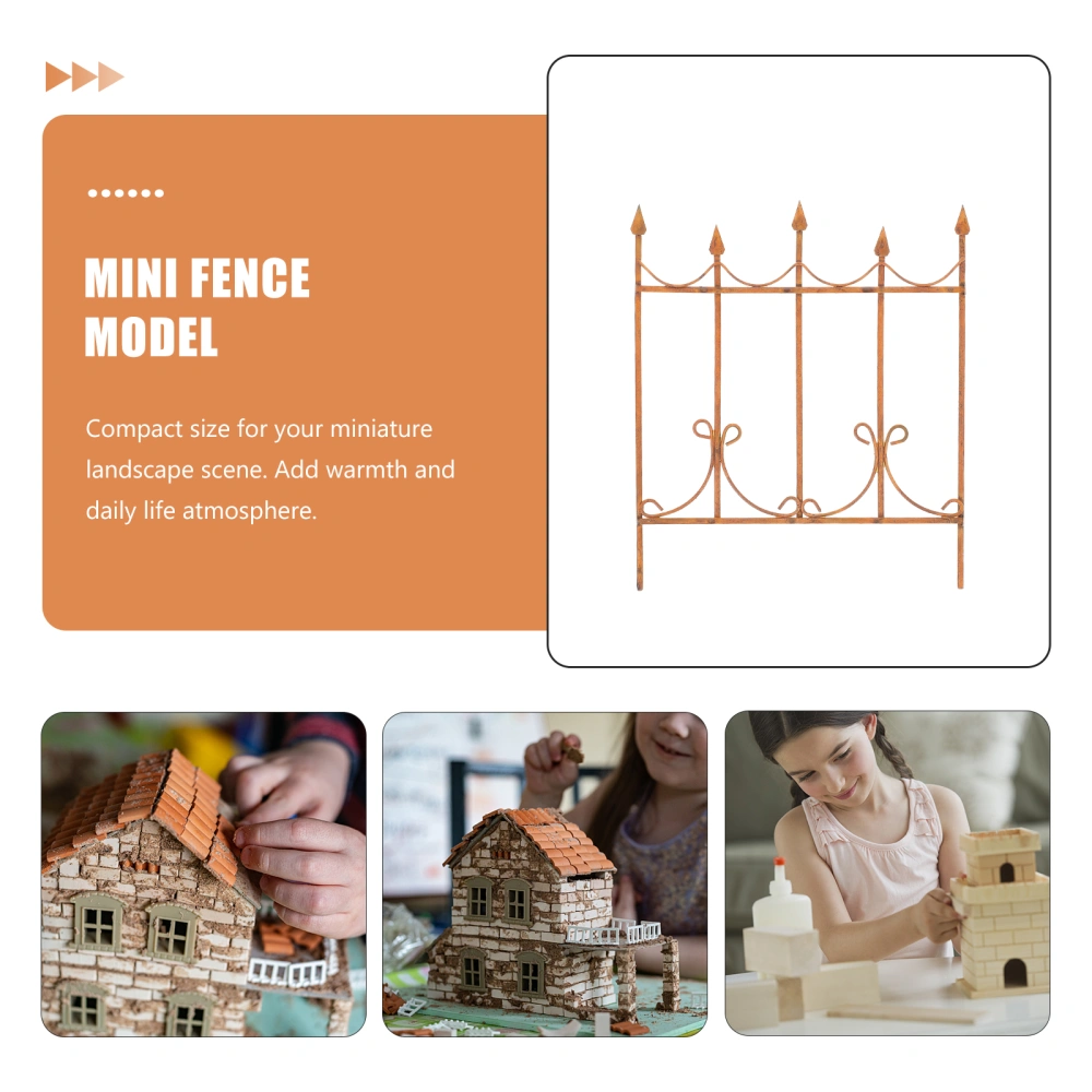 Miniature Fencing DIY Fairy Garden Fence Decor Mini House Garden Decoravie Fence