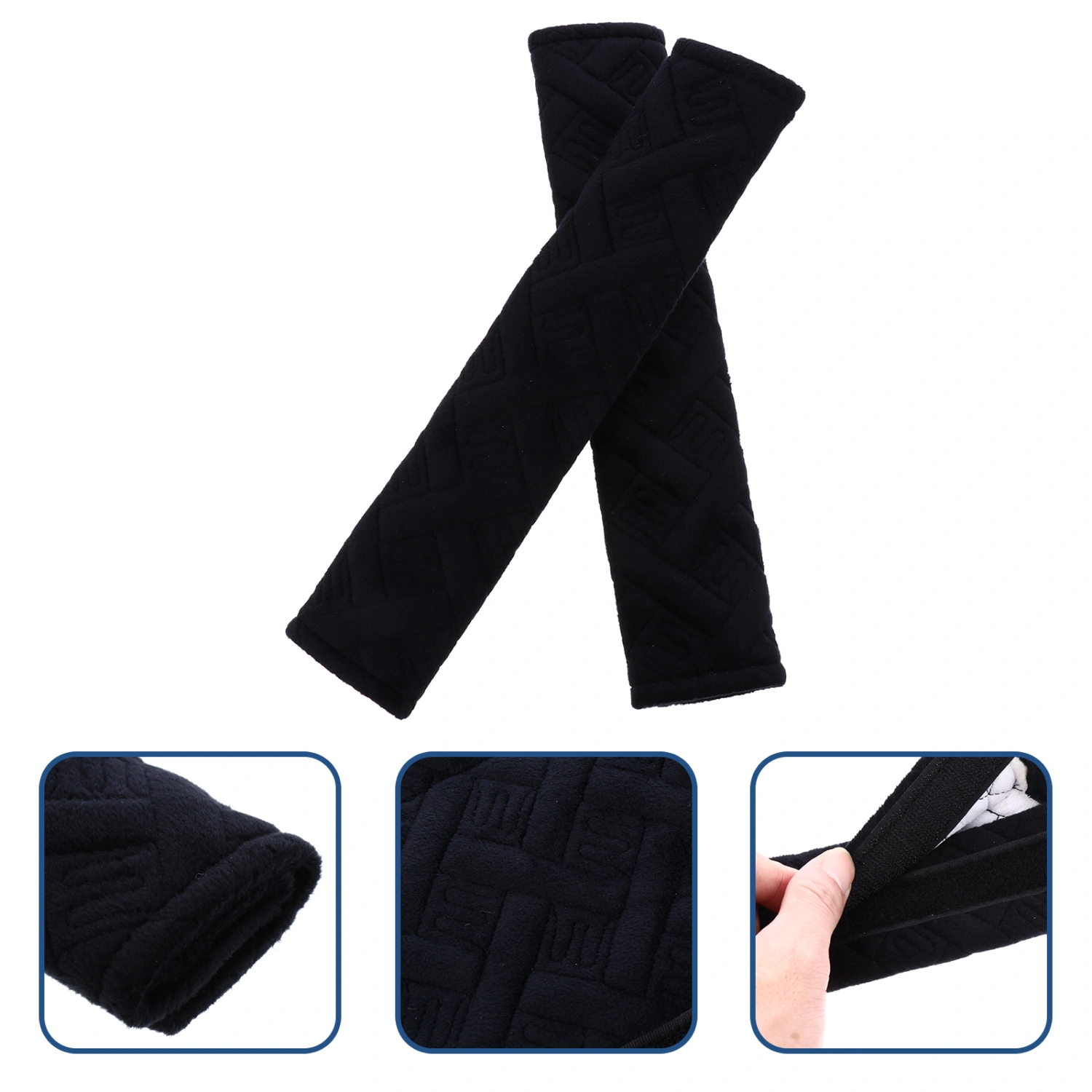 1pc Plush Safety Belt Pad Shoulder Cover Protection Car Interior Supply