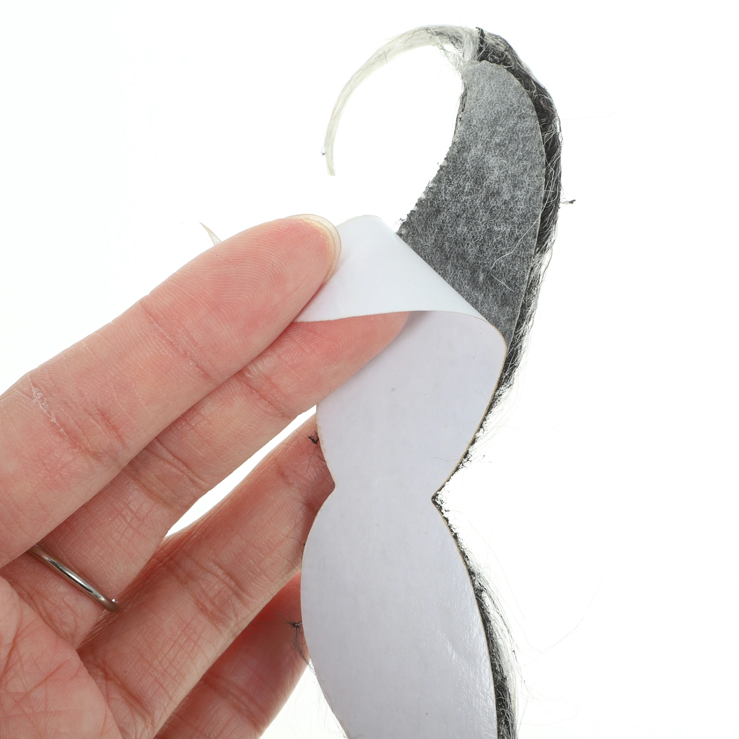2pcs Fake Mustache Realistic Beard False Mustache Artificial Beard Realistic Beard for Party