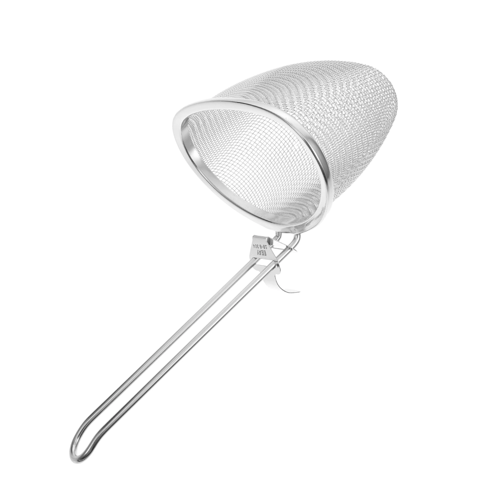 Household Hot Pot Strainer Stainless Steel Food Strainer Basket with Handle